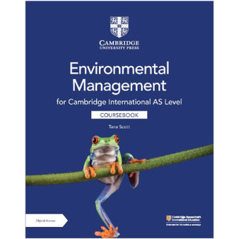 Cambridge International AS Level Environmental Management Coursebook with Digital Access (2 Years) - ISBN 9781009306256