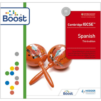 DIGITAL - Hodder Cambridge IGCSE™ Spanish Boost Teacher's Resource (3rd edition) - ISBN 9781398329409