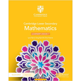 Cambridge Lower Secondary Mathematics Learner’s Book 7 with Digital Access (1 Year) - ISBN 9781108771436