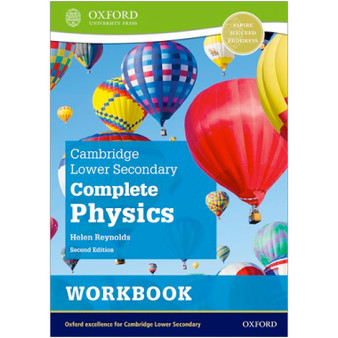 Oxford Cambridge Lower Secondary Complete Physics Workbook (2nd edition) - ISBN 9781382019132