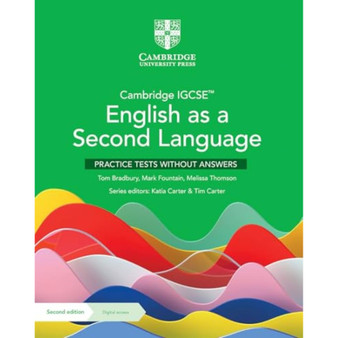 Cambridge IGCSE™ English as a Second Language Practice Tests without Answers with Digital Access (2 Years) - ISBN 9781009166089