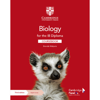 Cambridge Biology for the IB Diploma Coursebook with Digital Access (2 Years) - ISBN 9781009039680