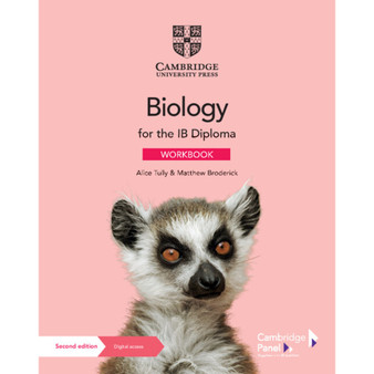 Cambridge Biology for the IB Diploma Workbook with Digital Access (2 Years) - ISBN 9781009039703