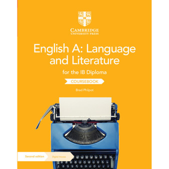 Cambridge English A: Language and Literature for the IB Diploma Coursebook with Digital Access (2 Years) - ISBN 9781009190886