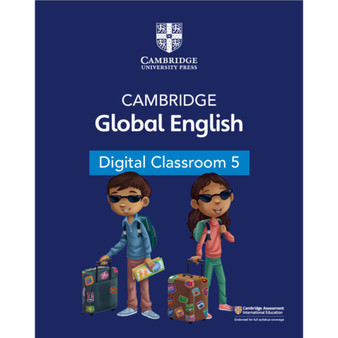 DIGITAL - Cambridge Global English Digital Classroom 5 (1 Year Site Licence) (via email) - ISBN 9781108925730