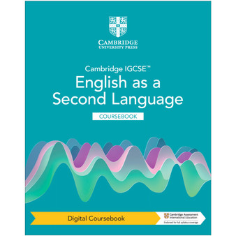 Cambridge IGCSE™ English as a Second Language Digital Coursebook (2 Years) -ISBN 9781009013833
