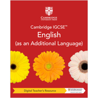 Cambridge IGCSE™ English (as an Additional Language) Digital Teacher's Resource - ISBN 9781009150071