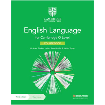 DIGITAL - Cambridge O Level English Language Digital Coursebook (2 Years) - ISBN 9781009150118