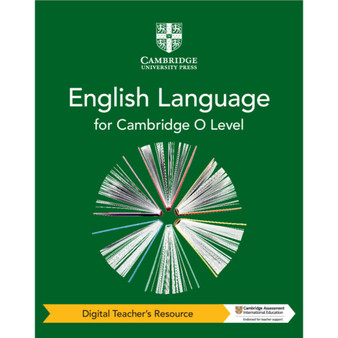 DIGITAL - Cambridge O Level English Language Digital Teacher's Resource - ISBN 9781009096805
