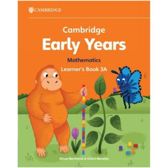 Cambridge Early Years Mathematics Learner's Book 3A - ISBN 9781009387958