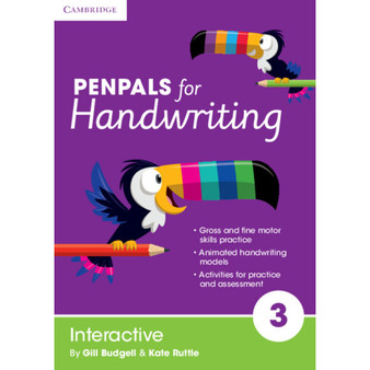 DIGITAL - Penpals for Handwriting Year 3 Interactive Download - ISBN 9781009332361