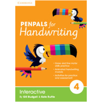 DIGITAL - Penpals for Handwriting Year 4 Interactive Download - ISBN 9781009332378