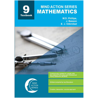 Mind Action Series Mathematics Textbook NCAPS - Grade 9 -ISBN 9781869217112