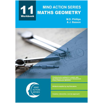Mind Action Series Mathematics Geometry Workbook NCAPS - Grade 11-ISBN 9781776111299