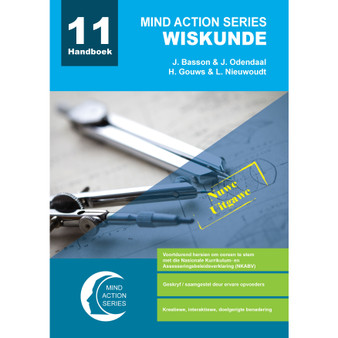 Mind Action Series Wiskunde Handboek NKABV (2019) - Graad 11 - ISBN 9781776115280