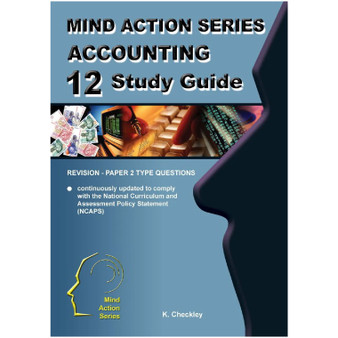 Mind Action Series Accounting Paper 2 Study Guide NCAPS - Grade 12 -ISBN 9781776111534
