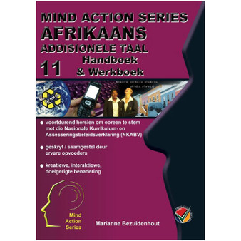 Mind Action Series Afrikaans 1ste Addisionele Taal Interaktiewe Werkboek NKABV - Graad 11 -ISBN 9781869214685