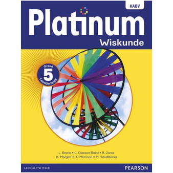  Platinum Wiskunde Graad 5 Leerderboek (NKABV) - CAMBRILEARN - ISBN 9780636138254