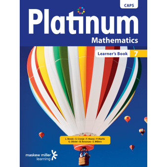 Platinum Mathematics Grade 7 Learner's Book - ISBN 9780636141407