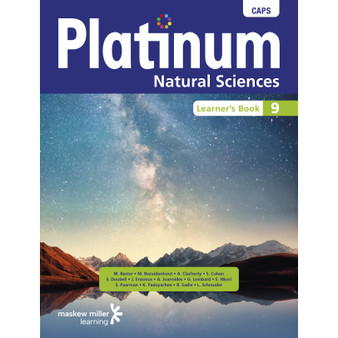 Platinum Natural Sciences Grade 9 Learner's Book - ISBN 9780636140929