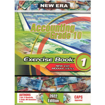 New Era Accounting Grade 10 Exercise Book - ISBN 9781920321819