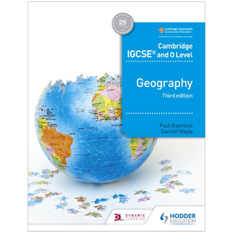 Hodder Cambridge IGCSE and O Level Geography (3rd edition) - ISBN 9781510421363