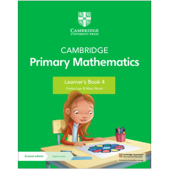 Cambridge Primary Mathematics Learner's Book 4 with Digital Access (1 Year) - ISBN 9781108745291