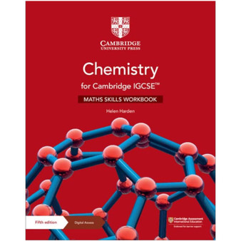 Cambridge Chemistry for Cambridge IGCSE™ Maths Skills Workbook with Digital Access (2 Years) - ISBN 9781108948364
