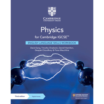 Cambridge Physics for Cambridge IGCSE™ English Language Skills Workbook with Digital Access (2 Years) - ISBN 9781108826792