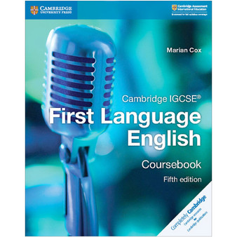 Cambridge IGCSE First Language English Coursebook - ISBN 9781108438889