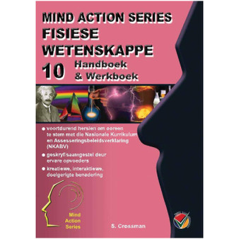 Mind Action Series Fisiese Wetenskappe Graad 10 Handboek Werkboek NKABV - 1 year licence - ISBN 9781776113095