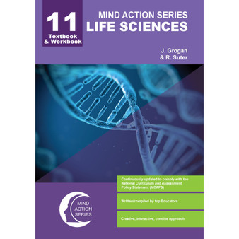 Mind Action Series Life Sciences Textbook & Workbook NCAPS - Grade 11 - Bound - ISBN 9781869214333