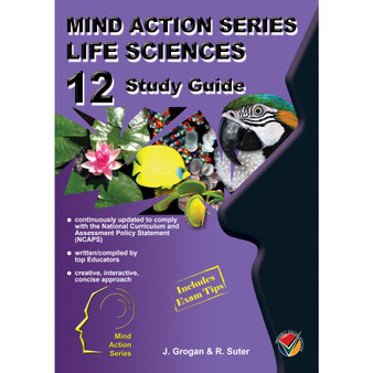 DIGITAL - Mind Action Series Life Sciences Grade 12 Study Guide NCAPS (2022) PDF (1 Year Licence) - ISBN 9781776113163
