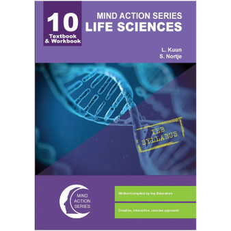 Mind Action Series Life Sciences Textbook & Workbook IEB - Grade 10 (2019) - Bound - ISBN 9781776116140