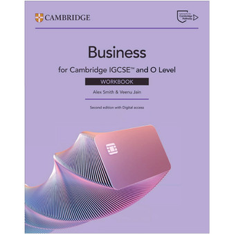 Cambridge IGCSE™ and O Level Business Workbook with Digital Access (2 Years) - ISBN 9781009813549