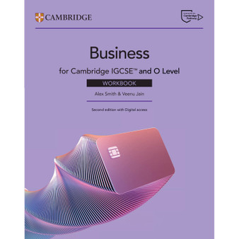 Cambridge IGCSE™ and O Level Business Workbook with Digital Access (2 Years) - ISBN 9781009813549
