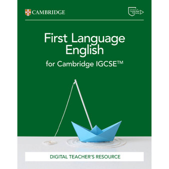 Cambridge IGCSE™ First Language English Digital Teacher's Resource - ISBN 9781009528832