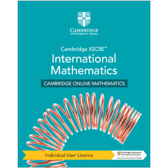 Cambridge IGCSE™ International Mathematics Cambridge Online Mathematics Course - Individual User Licence (1 Year Access) - ISBN 9781009295970