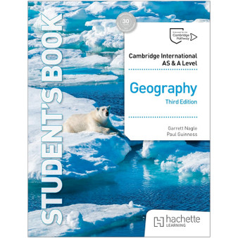 Hodder Cambridge International AS & A Level Geography (3rd edition) - ISBN 9781036009502