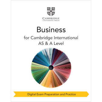 Cambridge International AS & A Level Business Digital Exam Preparation and Practice (2 Years) - ISBN 9781009388559