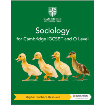 Cambridge IGCSE™ and O Level Sociology Digital Teacher's Resource (2nd edition) - ISBN 9781009282994