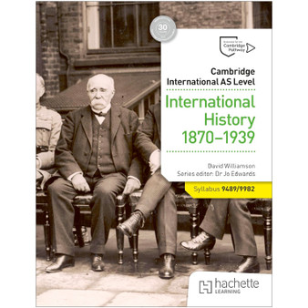 Hodder Cambridge International AS Level: International History 1870-1939 Coursebook - ISBN 9781036008956