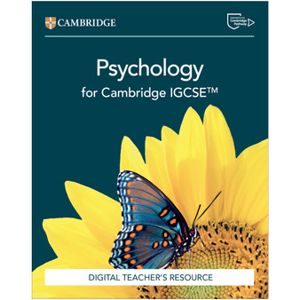 Cambridge IGCSE™ Psychology Digital Coursebook (2 Years) - ISBN 9781009812061