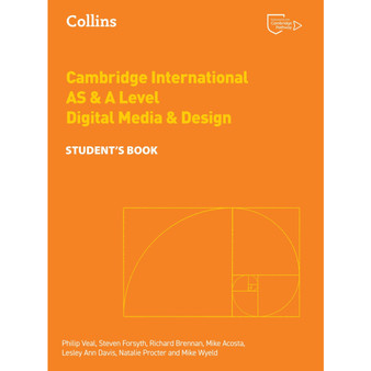 Collins Cambridge International AS & A Level Digital Media and Design  - ISBN 9780008643447