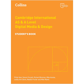Collins Cambridge International AS & A Level Digital Media and Design Student’s Book (2nd edition) - ISBN 9780008643447