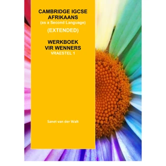2026 Cambridge Afrikaans IGCSE (EXTENDED) Werkboek vir Wenners (Hardcopy) - 2026AFR-IGCSE-EXTWB