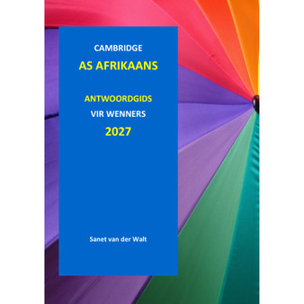 2027 Cambridge AS Afrikaans Antwoordgids (Hardcopy) - 2027AFAS-AG
