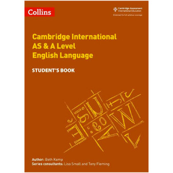 Collins Cambridge International AS & A Level English Language Student's Book - ISBN 9780008287603