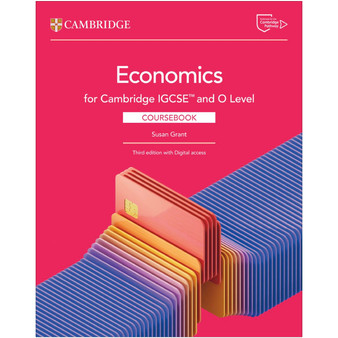Cambridge IGCSE™ and O Level Economics Coursebook with Digital Access (2 Years) - ISBN 9781009814577