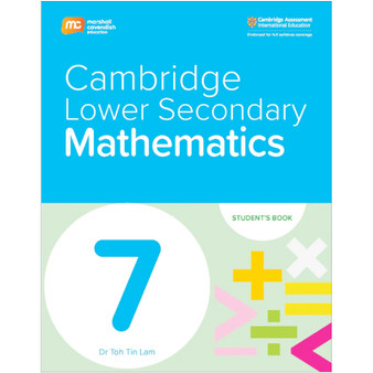 Marshall Cavendish Cambridge Lower Secondary Mathematics Stage 7 Student Book - ISBN 9789815090390
